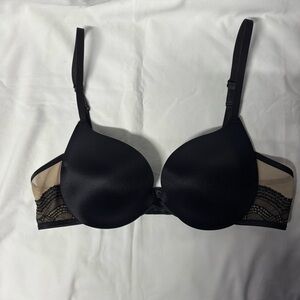 Maidenform push-up bra black lace 36B DM9900